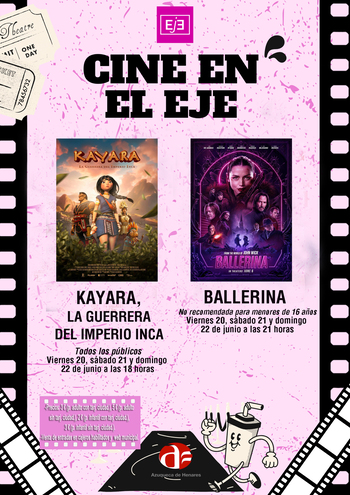 Azuqueca proyectará dos nuevas películas este fin de semana