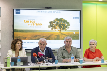 La Uned presenta sus cursos de verano en la provincia